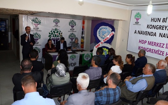 Hdp Merkez İlçe Kongresi Yapıldı