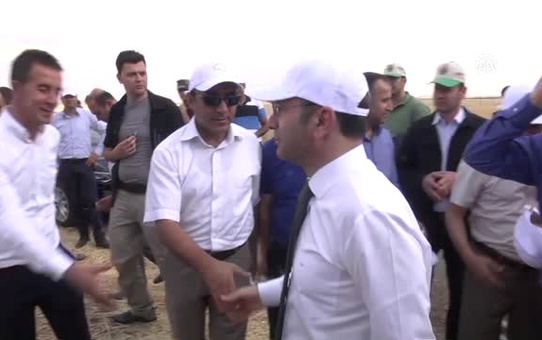 Diyarbakır Valisi Aksoy, Hasat Şölenine Katıldı