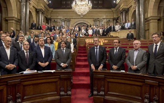 İspanyol Jandarmasının Katalonya'daki Operasyonu