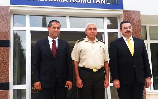 Tuğgeneral Can Misafirlerini Ağırladı