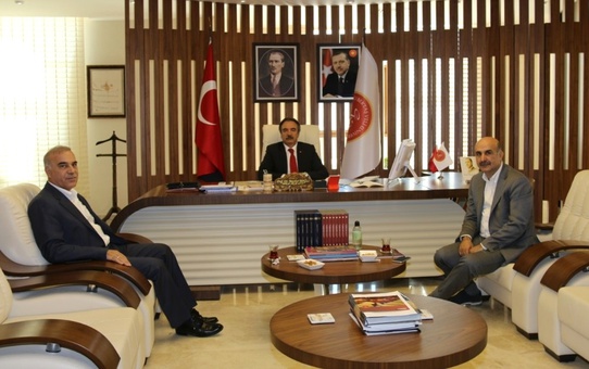 AK Parti Mardin Milletvekili Akdağ'dan Rektör Bağlı'ya Ziyaret