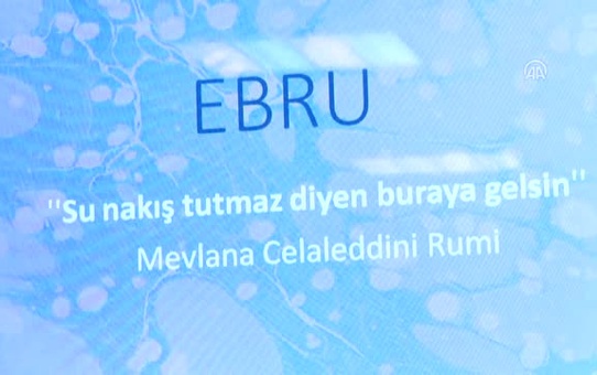 Ebru Sanatçısı Yeşil, İran'da