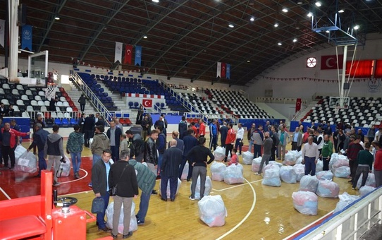 Malatya'da 123 Amatör Spor Kulübüne Malzeme Yardımı