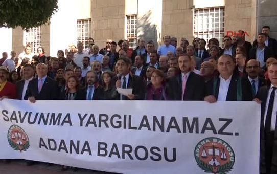 Adana'da 10 Avukata Üst Arama Davası