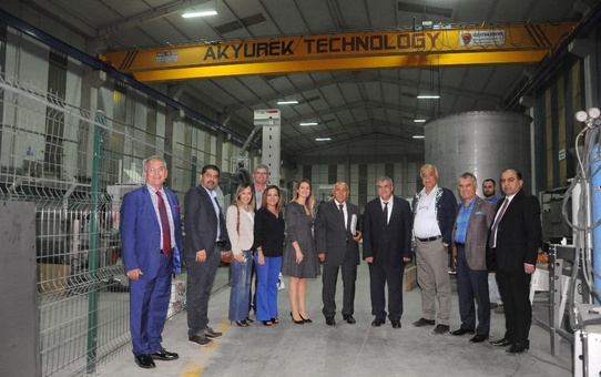 Çukurova Sifed Üyeleri Akyürek Teknoloji'de İncelemelerde Bulundu