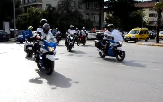 Motosikletlerini Organ Bağışı İçin Sürdüler