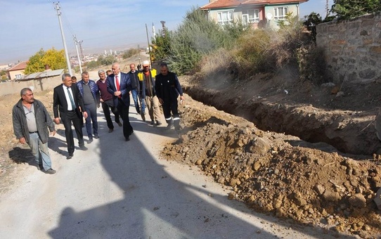Yerköy'de Su Şebeke Hatları Yenileniyor