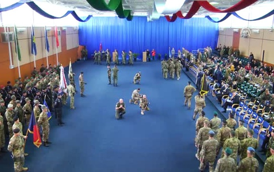 Kosova Barış Gücünde Devir Teslim Töreni