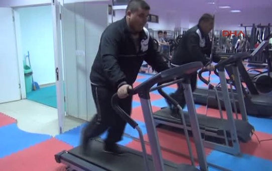 Tokat Askere Gidebilmek İçin Spora Başladı