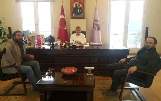 Yeni Esnaf Spor Kulübü'ndan Başkan Çetindoğan'a Ziyaret