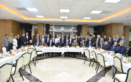Rektör Elmas, Düşünce ve Dayanışma Platformu Üyeleriyle Bir Araya Geldi
