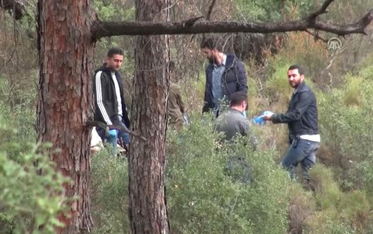 Ormanlık Alanda Erkek Cesedi Bulundu