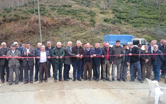 Güce'de Köprü Açılışı