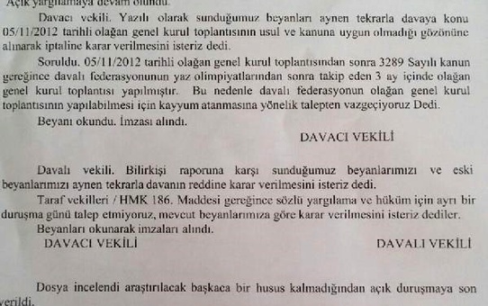 Türk Spor Tarihinde Bir İlk