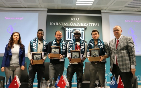Atiker Konyasporlu Fofana, Kto Karatay 3. Sağlıklı Beslenme Günleri'nde