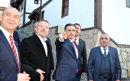 Ankara Valisi Topaca, Ayaş'ı Ziyaret Etti