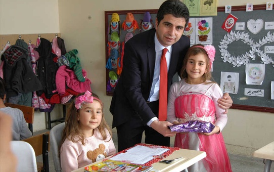 Şereflikoçhisar'da Karne Heyecanı