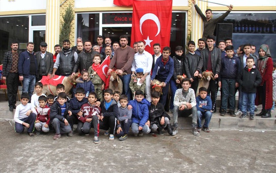 Gaziantep ve Malatya'da Zeytin Dalı Harekatı'na Destek