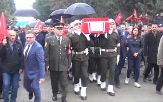 Hatay-Şehit Uzman Çavuş Ekiz Son Yolculuğuna Uğurlandı
