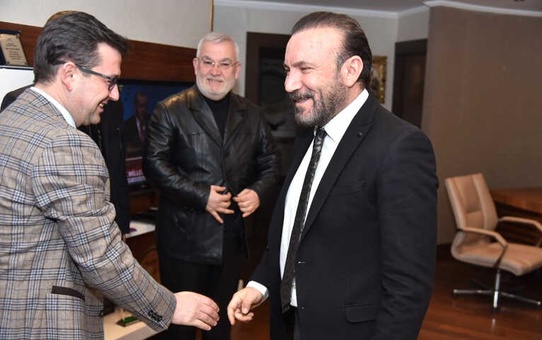 Kafkas Derneği'nden Doğan'a Ziyaret