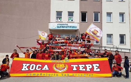 Ultraslan Üni Kocatepe Grubu, Ortaokula Kütüphane Kurdu