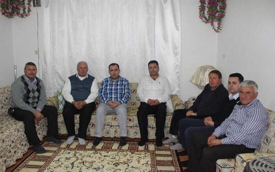 Kaymakam Karataş, Kıbrıs Gazisini Ziyaret Etti