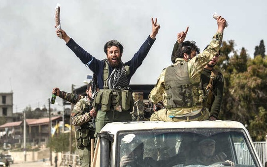 TSK ve Öso Afrin Kent Merkezini Ele Geçirdi