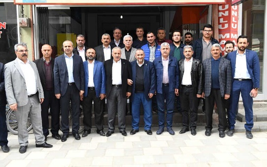 Milletvekili Şahin'in Muhtarları Ziyaret Etti.