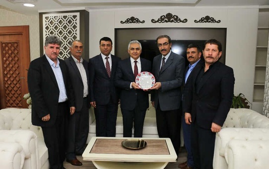 Darende Heyetinden Emniyet Müdürü Urhal'a Ziyaret