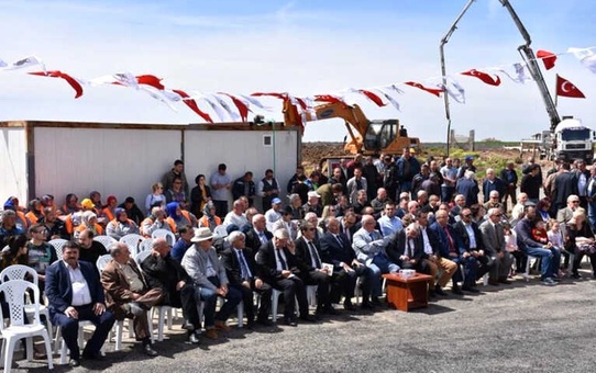 Trafik Eğitim Parkı'nın Temeli Düzenlenen Törenle Atıldı