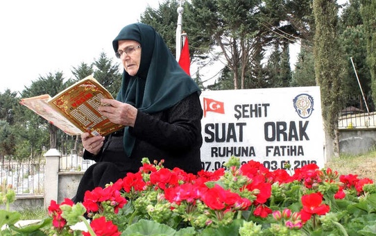 Yalova'da Şehitler Mezarları Başında Anıldı