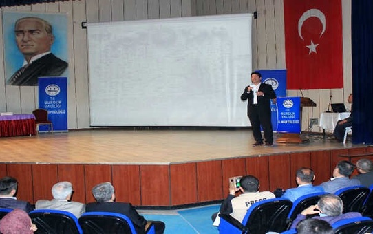 Burdur'da 'Kudüs ve Mescid-i Aksa' Konferansı