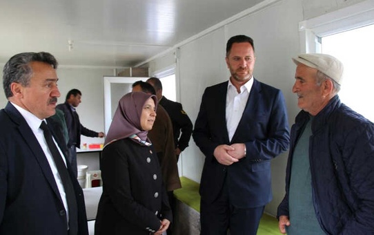 Milletvekili Erdoğan ve Kaleli'den Şehit Ailesine Ziyaret