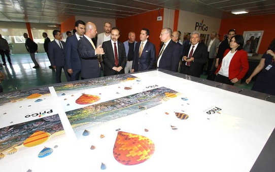Çukurova Grubu Prigo Dijital Baskı Merkezi Kemalpaşa'da Hizmete Girdi