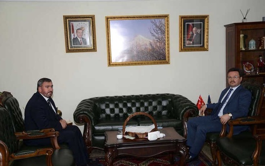 Müftü Kulaz'dan Veda Ziyareti