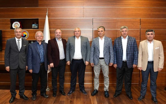 Çetin, Uysal'ı Ağırladı