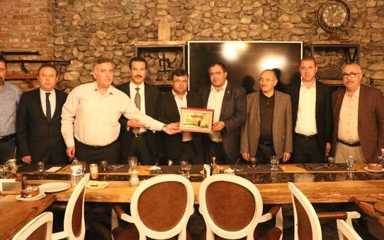 Tayini Çıkan Tarım Müdürüne Veda Programı