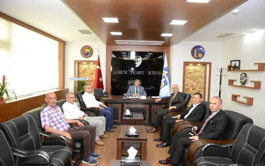 Başkan Gül'den Ticaret Borsası'na Ziyaret