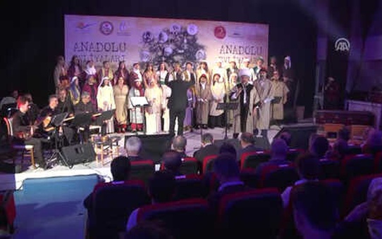 Anadolu Evliyaları' Gösterisi