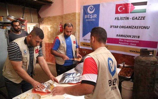 Beşir Derneği Filistin'de İftar Sofraları Kuracak