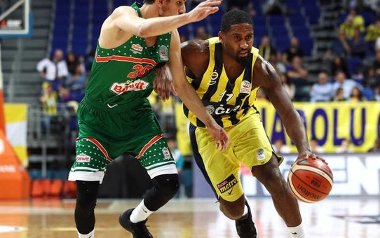 Tahincioğlu Basketbol Süper Ligi Play-off: Fenerbahçe Doğuş: 98 - Banvit: 93