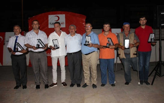 Hatay'da Kan Bağışçıları Ödüllendirildi