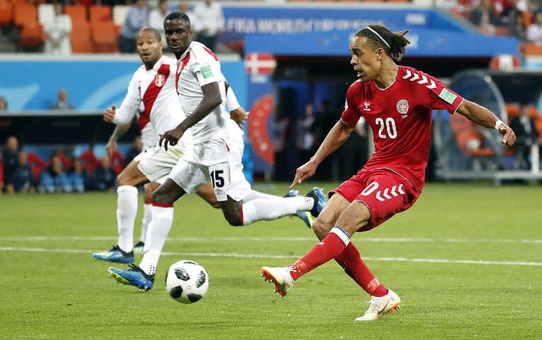 Danimarka Peru'yu Tek Golle Geçti