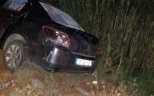 Milletvekili Adayı Kaza Yaptı