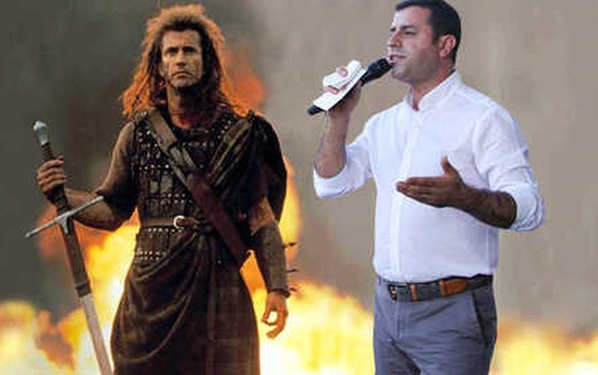 Kendisini Cesur Yürek'e Benzeten Demirtaş, Vatandaşlardan Oy İstedi