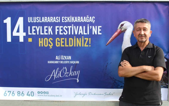 Rıdvan Şükür, Uluslararası Leylek Festivalinde!