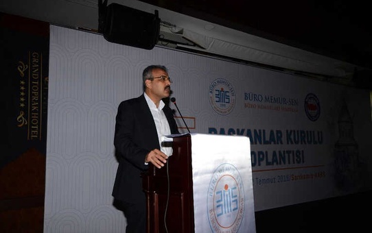 Büro Memur-Sen 15'üncü Başkanlar Kurulu Toplantısı Sarıkamış'ta