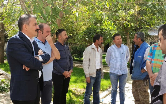 Osmanlı Parkı'nda Tadilat Sürüyor