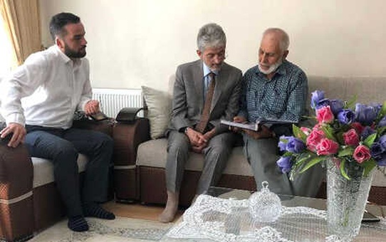 Başkan Tuna'dan Şehit Ailesine Ziyaret