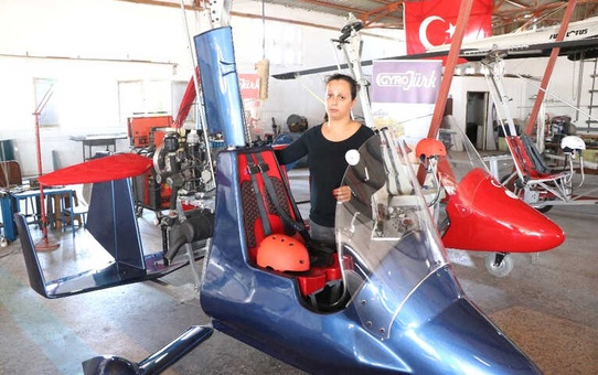 Türkiye'nin İlk Yerli ve Milli 'Gyrocopter'i Mersin'de Üretildi